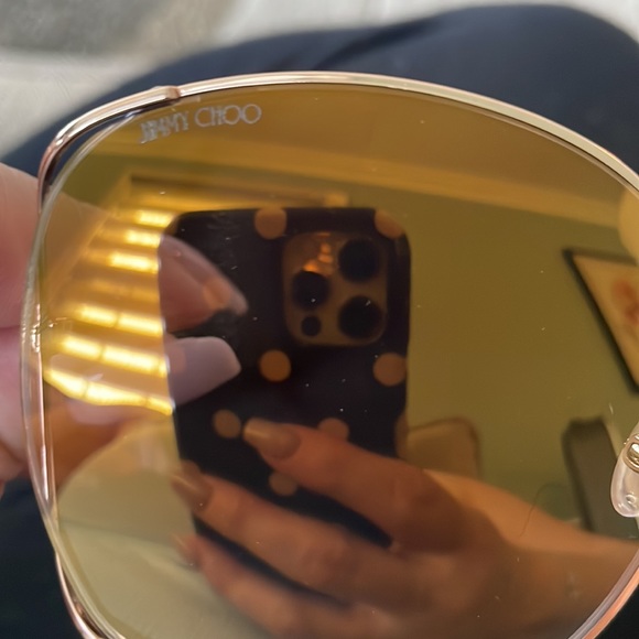 Jimmy Choo aviator glasses - Picture 3 of 5
